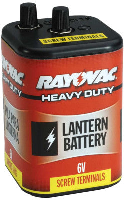 Lantern Batteries, Heavy Duty, 6V