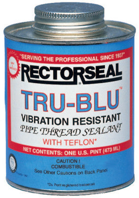 Tru-Blu Pipe Thread Sealants, 1 Pint Can, Blue
