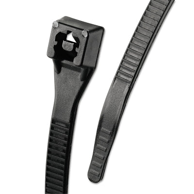 XTREME CABLE TIE 8" 50LBBLACK; 100/BAG