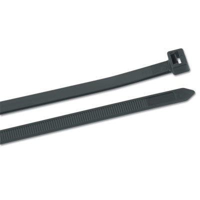 Heavy-Duty Cable Ties w/DbleLock, 175 lb Tensile Strength, 18", UV Black, 50/Bag