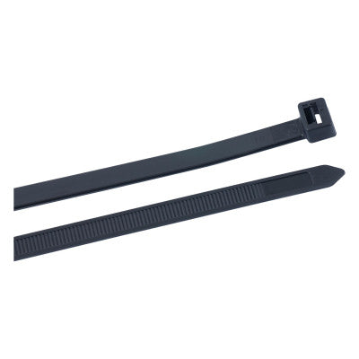 Heavy-Duty Cable Ties w/DbleLock, 175 lb Tensile Strength, 24", UV Black, 50/Bag