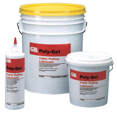 Poly-Gel Cable Pulling Lubricants, 1 gal Pail