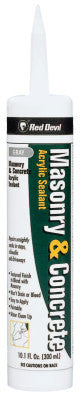 Masonry & Concrete Repair, 10.1 oz Cartridge, Gray