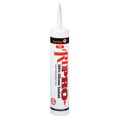 RD PRO Heat Resistant RTV Sealants, 2.8 oz Tube, Red