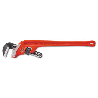 Cast Iron Pipe Wrenches, Alloy Steel Jaw, 36 in