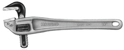 Offset Pipe Wrenches, Aluminum, 14 in