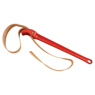 Strap Pipe Wrench, 12 in OD, 48 in Strap