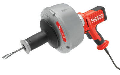 K-45 Drain Cleaners, 600 rpm, 3/4 in-2 1/2 in Pipe Dia.