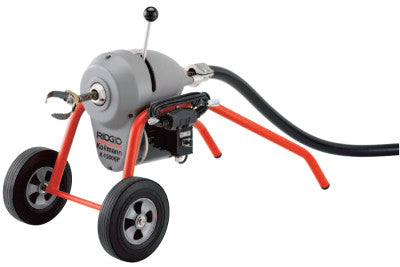 Model K-1500SP Drain Cleaners, 600 rpm, 2 in-10 in Pipe Dia.