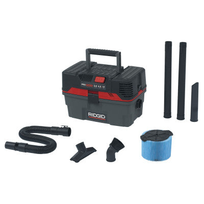 ProPack Wet/Dry Vac Model 4500RV, 4 1/2 gal, 5 hp
