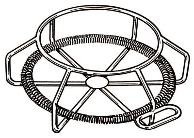 Drain Cleaner Cable Carrier, Holds 90 ft x 5/8 in, 45 ft x 7/8 in