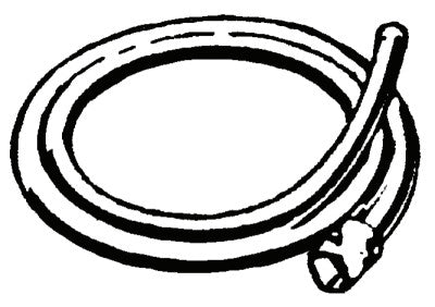 Drain Cleaner 6 ft Rear Guide Hose, A-14