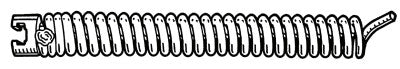 Drain Cleaner Tools, Straight Auger, 5/8 in, for 3/8 in Cable, T-201A