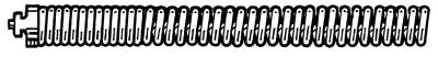 Drain Cleaner Cable, 1 1/4 in x 15 ft Extra Heavy Duty Wind