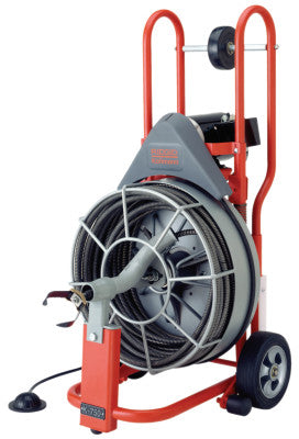 Model K-750R Drain Cleaners, 200 rpm, 3 in-6 in Pipe Dia.