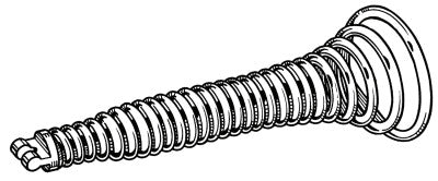 Drain Cleaner Tools, Retrieving Auger, for 3/8 in Cable, T-407