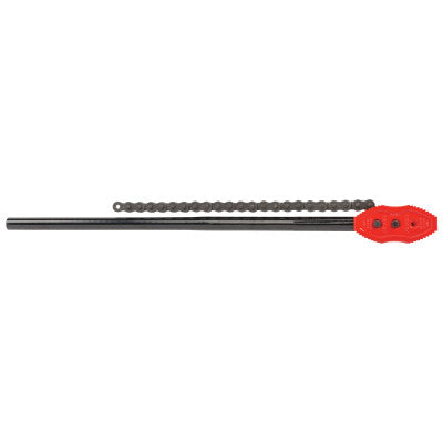 Chain Tong Wrench, 3/4 - 4 in Pipe Capacity, 22 1/2 in Chain, 37 in Long