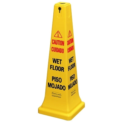 36" SAFETY CONE W/M.L.CAUTION- WET FLOOR