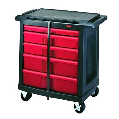 5-DRAWER BLACK ACTIONPACKER WORK CENTER