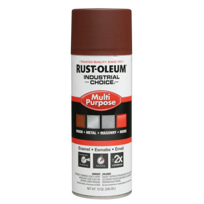 Industrial Choice 1600 System Enamel Primer Aerosols, 12 oz, Red