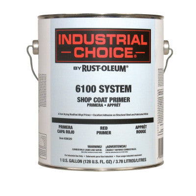 Industrial Choice 6100 System Shop Coat Primers, 1 Gal Can, Red