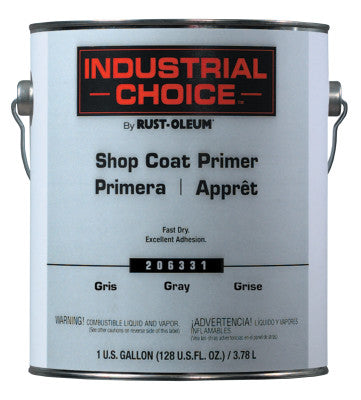 Industrial Choice 6100 System Shop Coat Primers, 1 Gal Can, Gray