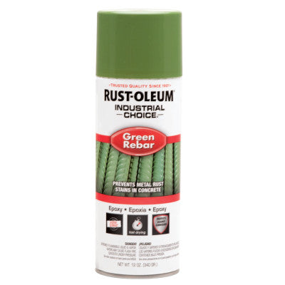 Industrial Choice 1600 System Epoxy Rebar Aerosols, 16 oz Green, Gloss