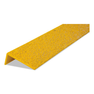 SafeStep Anti-Slip Step Edges, 2 3/4 in x 48 in, Yellow, Coarse Grit