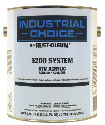 Industrial Choice 5200 System DTM Acrylics, Safety Orange, Gloss