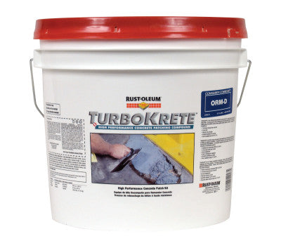 TurboKrete Concrete Patching Compounds, 3.5 Gallon, Light Gray