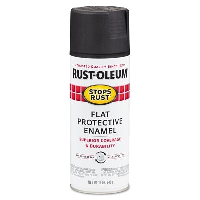 FLAT BLACK SPRAY PAINT (12 OZ)