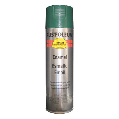 High Performance V2100 System Enamel Aerosols, 15 oz Aerosol, Dark Green, Gloss