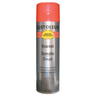 High Performance V2100 System Enamel Aerosols, 15 oz Aerosol, Safety Red, Gloss