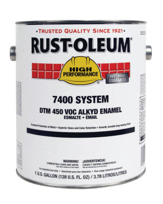 High Performance 7400 System DTM Alkyd Enamels, 1 Gallon Can, Flat