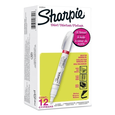 SHARPIE PAINT MEDIUM WHITE OS