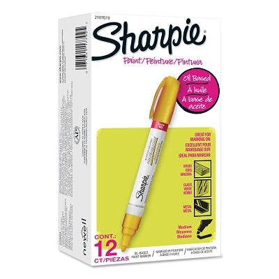 SHARPIE PAINT MEDIUM YELLOW OS