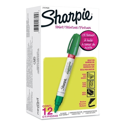 SHARPIE PAINT MEDIUM GREEN OS