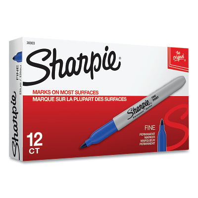 BLUE SHARPIE FINE POINTMARKER