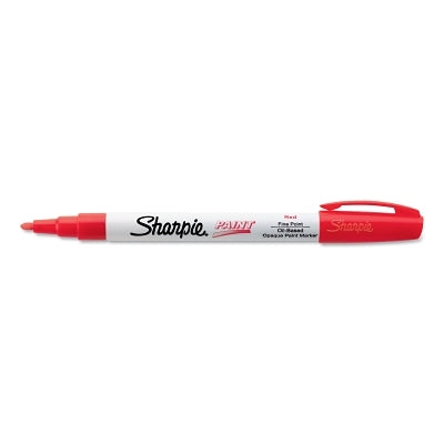 SHARPIE PAINT RED FINE OS UPC
