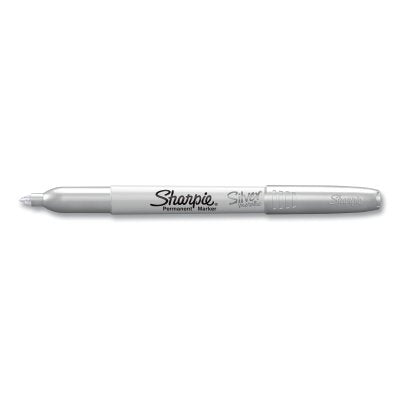 PERMANENT MKR SHARPIE METALIC SILVER-GRAY FINE