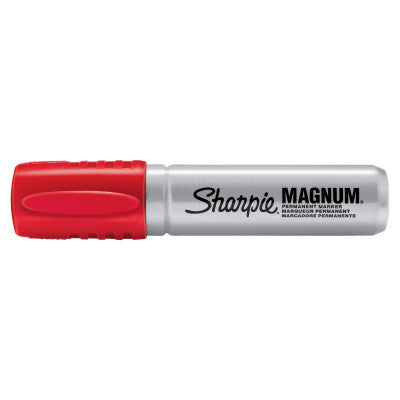 Magnum Permanent Markers, Chisel Tip, Red