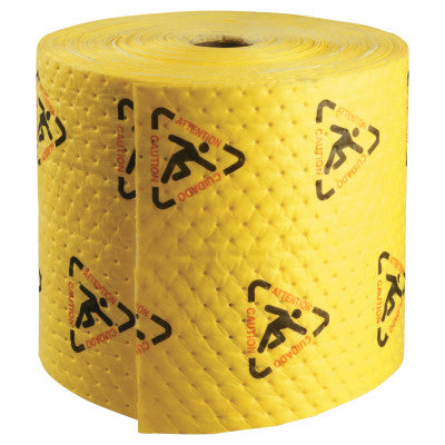 SPC High Visibility Safety & Chemical Absorbent Mat, Abs 3 gal, 15 in x 150 ft