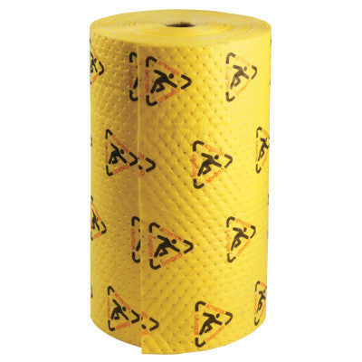 SPC High Visibility Safety/Chemical Absorbent Mat, Abs 63 gal, 30 in x 300 ft