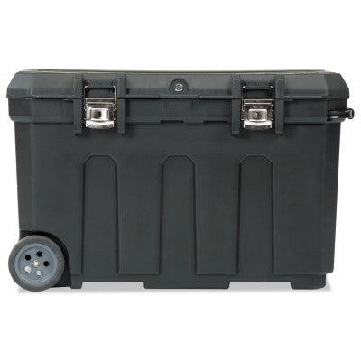 Mobile Chest, 23 in x 37 in x 23 in, 50 gal, Black