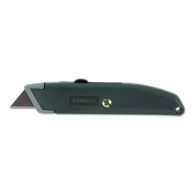 Homeowner's Retractable Utility Knives, 8.2 in, Retractable Steel Blade, Metal