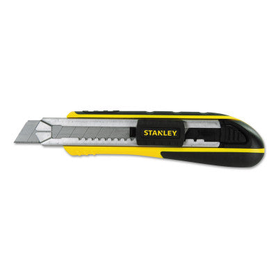 FatMax Snap-Off Knives, 7 in,  Carbon Blade, ABS/TPR, Silver/Yellow/Black