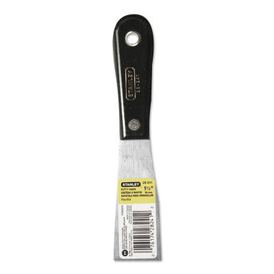 Nylon Handle Putty Knives, 1 1/2 in Wide, Flexible Blade