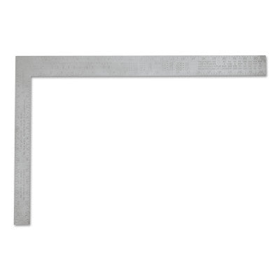 Aluminum Carpenter Squares, 16 in x 24 in, 1/8 in @ 1 in, Aluminum