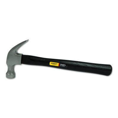 Nail Hammer, High Carbon Steel Head, Hickory Handle, 13 1/4 in, 1.48 lb