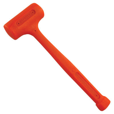Compo-Cast Standard Head Soft Face Hammers, 10 oz Head, 1.20 in Dia., Orange